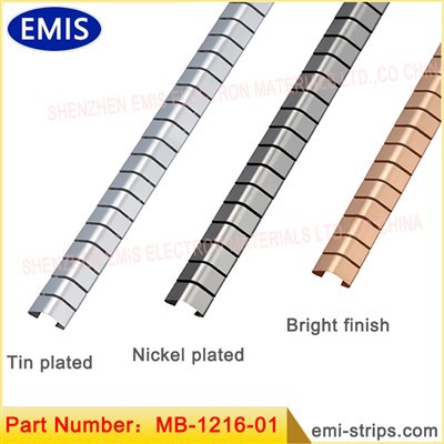 Single Slot BeCu Finger Stock